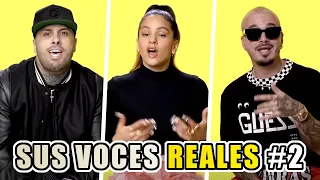 ASÍ SUENAN SIN AUTOTUNE (ROSALÍA, NICKY JAM, LUIS FONSI, J BALVIN Y MÁS)