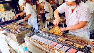 The Busiest Eel Restaurant in Japan 一番忙しいうなぎ屋さん【川豊本店】日本最繁忙的烤鰻魚店 제일 바쁜 장어구이 집【Asian Street Food】