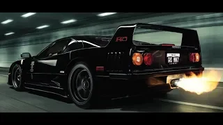 Ferrari F40 | best compilation Loud sound, launch control, drift and flames |pure sound Motorsport