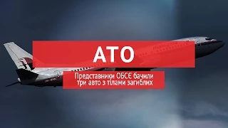 Представники ОБСЄ бачили три авто з тілами загиблих Boeing 777