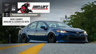 NEW Toyota Camry, Toyota Avalon, Lexus ES 350, and Lexus ES300h Kits from Air Lift Performance