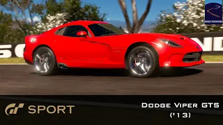 Gran Turismo Sport - Dodge Viper GTS ('13) Hot Lap