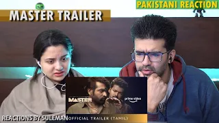 Pakistani Couple Reacts To Master Trailer | Thalapathy Vijay