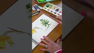 Sketching an Oak tree in Watercolour - with Claire Warner