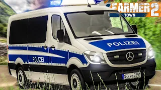 LS19 FarmerTown 2 #44: Festnahme - POLIZEIEINSATZ in der Nacht | LANDWIRTSCHAFTS SIMULATOR 19