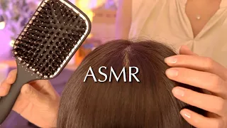 [ASMR] Gently and Soft Hair Brushing with New Brush  | No Talking