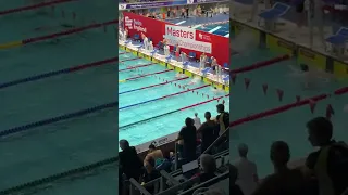 2022 UK Masters Swimming Nationals - Men 100m Butterfly Heat 7