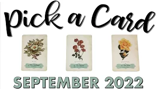 PICK A CARD READING (September 2022) ✨ Messages from the MOST HIGH ✨