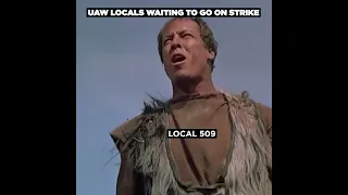 UAW Locals waiting to go on strike. #StandUpUAW