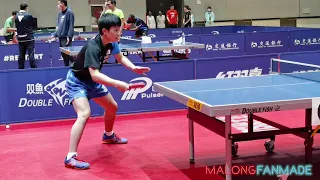 Ma Long, Tomokazu Harimoto training in Zheng Zhou - 2020 ITTF Finals #3