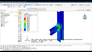 #18 ABAQUS Tutorial: Visualization and extracting results in ABAQUS