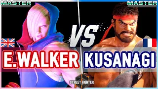 SF6 🔥 Ending Walker (Ed) vs Kusanagi (Ryu) 🔥 Street Fighter 6