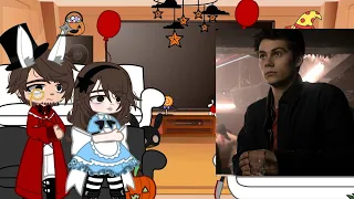 future teen wolf react to stiles °gacha club°