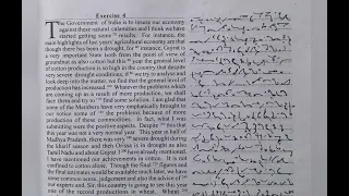 80 WPM | Exercise No.3 & 4 | English Shorthand | Progressive Magazine (February 2023) | #shorthand