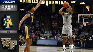 North Carolina A&T vs. Wake Forest Condensed Game | 2018-19 ACC Basketball