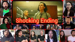 Loki Episode 6 ending scene reaction. Reactors react to Shocking ending. Loki Season 1 episode 6.