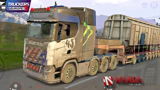 Truckers of Europe 3 - LONGEST Trailer on TWISTY MOUNTAIN Route GamePlay! | New Update