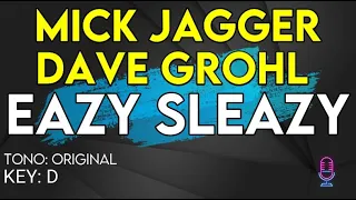 Mick Jagger, Dave Grohl - Eazy Sleazy - Karaoke Instrumental