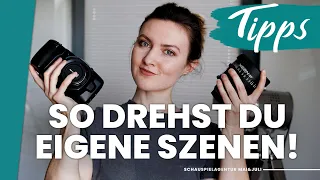 DEMOBAND - SO DREHST DU EIGENE SZENEN FÜR DEIN SHOWREEL! 🎬MIT SCHAUSPIEL ANFANGEN