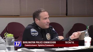 BTV Police Commission - Gallup Poll Says More People Trust the Police 10/26/2016