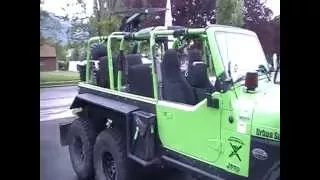 Urban Survivors' new Weapon on the Zombie Killer 6x6 Jeep