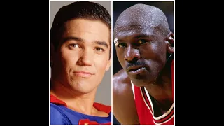 Dean Cain beat Michael Jordan in basketball? Yes! (Sort of)