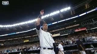 A-Rod leaves the field to a standing ovation