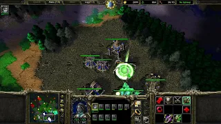2v2 With Insane AI - Level 10 Dark Ranger, Level 6 Death Knight - Warcraft 3: Reforged