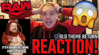 SHEAMUS OLD THEME SONG RETURNS REACTION! LOBSTER HEAD!! WWE RAW Reactions! (04/15/2024)