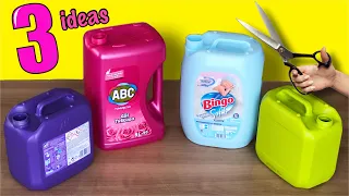 3 Practical Recycling Ideas With Plastic Detergent Bottles