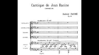 G. Faurè - Cantique De Jean Racine - BEST VERSION - Score - (200 sub special)