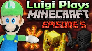 Luigi Plays Minecraft! Episode 5 ~ Blaze Hunting!