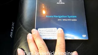 How to update/upgrade the Navigation DVD on Acura and Honda vehicles