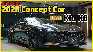 Kia K8 Full Change Concept Car 2025 AI.design