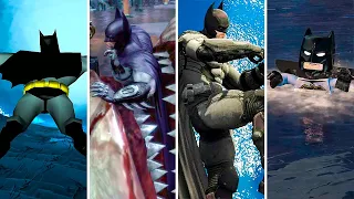 Evolution of Batman Falling Into Water in Games | 2001 - 2022 | 4K ULTRA HD