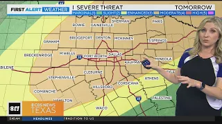 Large hail, flooding, tornadoes possible with Wednesday's storms