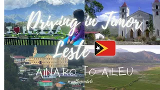 DRIVING IN TIMOR LESTE 🇹🇱  :  Ainaro Municipality to Aileu Municipality💥🙏👀