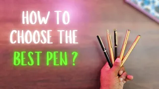 How to CHOOSE your Best Pen ? Pen Buying Guide #writingmania #bestpen #penguide #bestgelpen