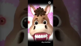 funny video of donkey status