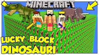 LA SFIDA DEI LUCKY BLOCK GIGANTI DEI DINOSAURI! - Minecraft ITA