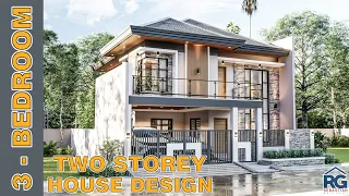 3 - Bedroom Two Storey House Design