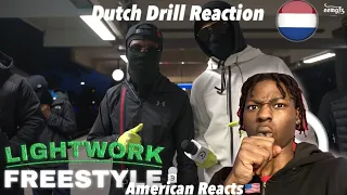 American Reacts to Dutch Drill! #7T YS x J7 - Lightwork Freestyle 🇳🇱 (Prod. Q1 x Ranger x Grks)