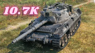 Leopard 1 - 10.7K Damage 9 Kills  World of Tanks Replays 4K The best tank game