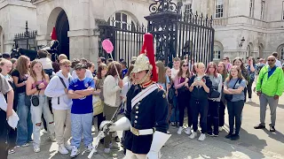 Changing of The King’s Horse Guards! Great View