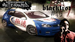 Need for Speed: Most Wanted (2005) Blacklist list #15 Intro, Race and Pink Slip Marker