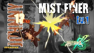 【GGXrd Rev2.1】 Some economical Johnny combos started from Lv.1 Mist Finer