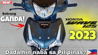 New Honda Wave 125i 2023 Version. Ang ganda nito! ❤️ Dadalhin naba sa Pilipinas?