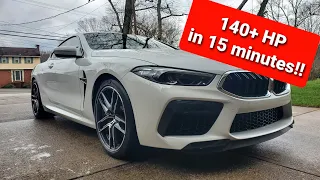 2020 BMW M8 Install of the Race Chip Tune