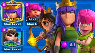 ARCHER SISTERS DECK BE LIKE: - Clash Royale Memes 2023