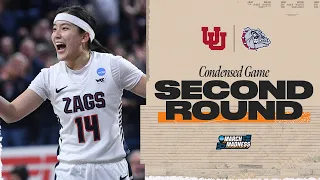 Gonzaga vs. Utah - Second Round NCAA tournament extended highlights